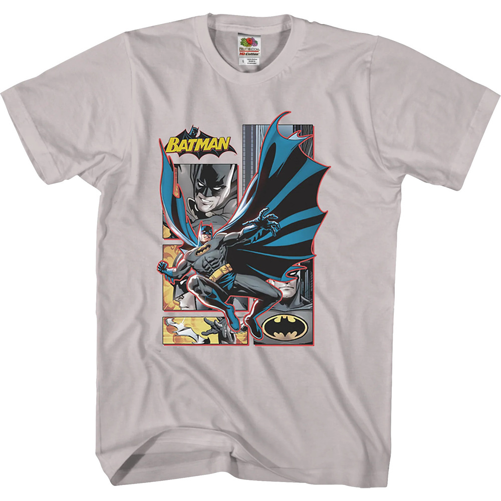 Comic Book Swing Batman Tshirt